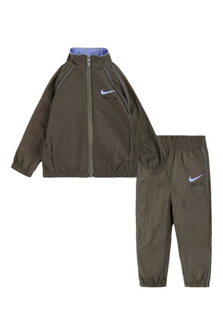 Coupe-vent et jogging - Nike - Noir, vert et gris