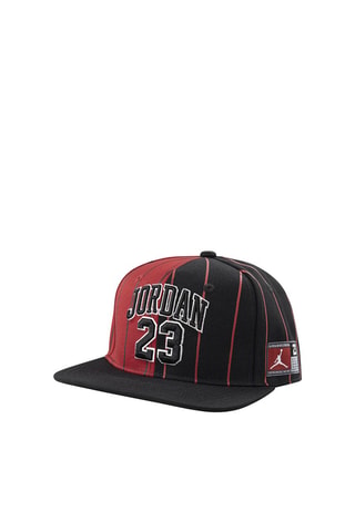 Casquette - Noir et rouge