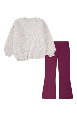 Sweat et legging - Rose