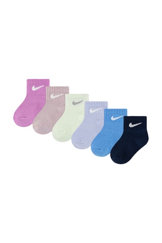 6 paires de chaussettes - Nike - Rouge