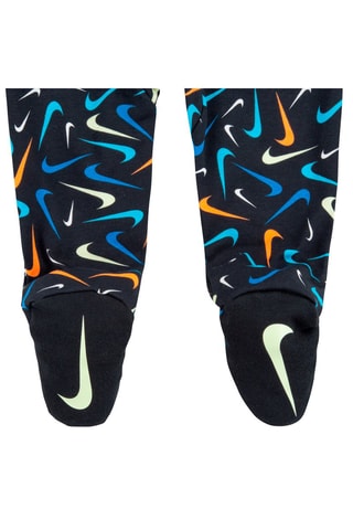 Grenouillère - Nike - Blanc, noir, bleu et jaune