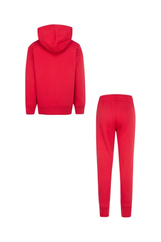 Sweat à capuche et pantalon polaires - Nike - Rouge