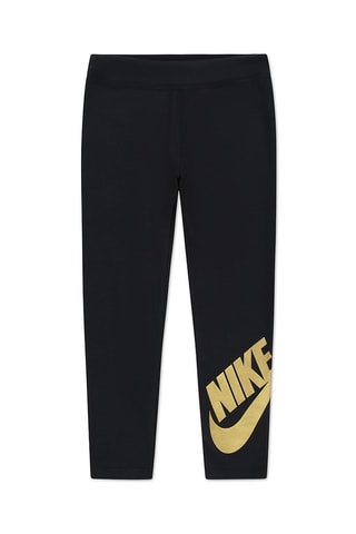 Legging taille haute - Noir et doré