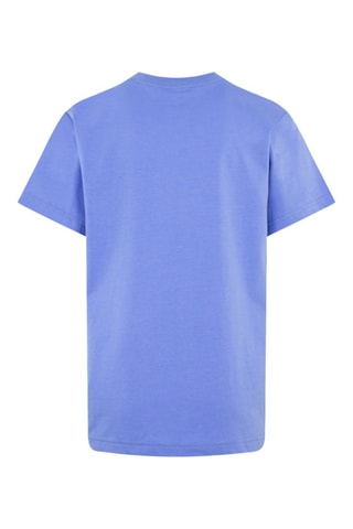 Tshirt - Blanc, bleu et orange