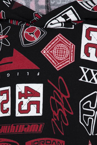 Sweat et pantalon Brooklyn - Jordan - Blanc, noir et rouge