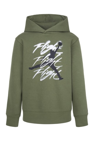 Sweat à capuche Vert - Jordan - Blanc, noir et vert
