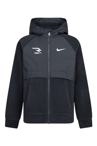 Veste à capuche - Anthracite - Blanc, gris et noir