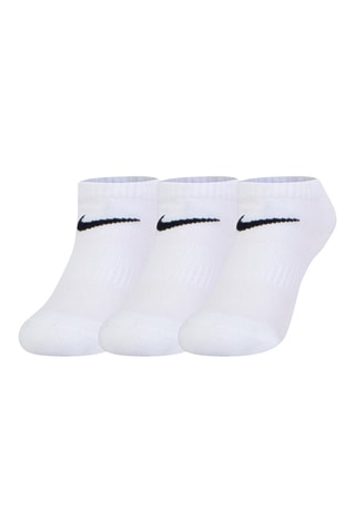 3 paires de chaussettes - Nike - Blanc