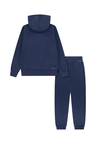 Sweat à capuche et pantalon polaires Russell Wilson - Bleu