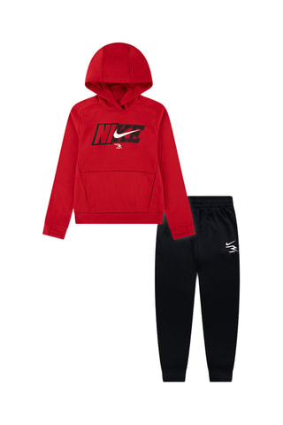 Sweat à capuche et pantalon Russell Wilson - Rouge