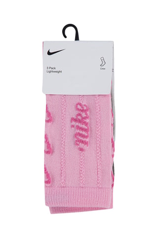 3 paires de chaussettes - Rose