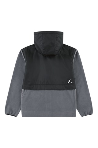 Veste polaire à capuche - Gris