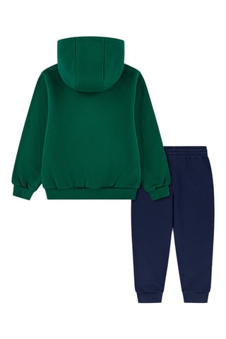Sweat à capuche et pantalon polaires - Bleu