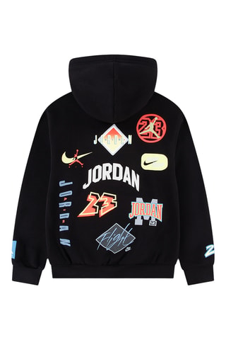 Sweat polaire à capuche - Noir
