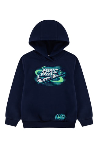 Sweat à capuche - Bleu