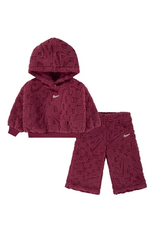 Sweat à capuche et pantalon - Rouge