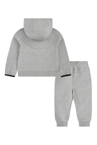 Sweat à capuche et pantalon polaire - Gris