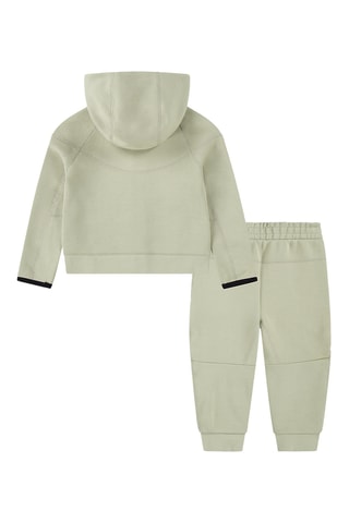 Sweat à capuche et pantalon polaire - Vert