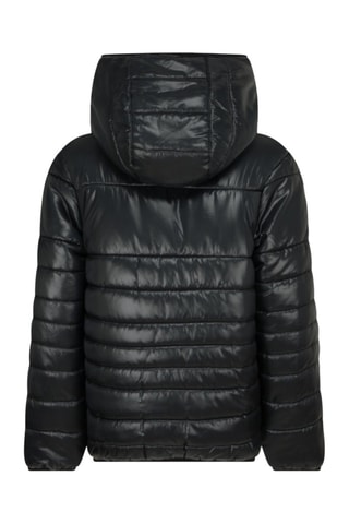 Doudoune à capuche - Noir - Noir