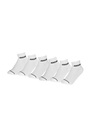 6 paires de chaussettes - Jordan - Blanc