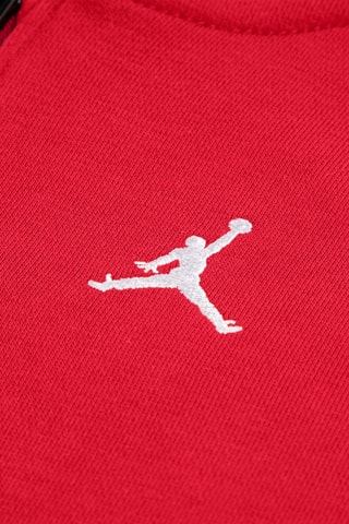Sweat à capuche et pantalon - Noir et rouge - Noir