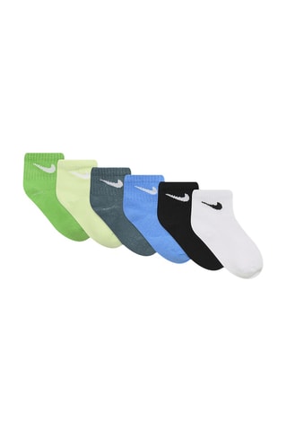 6 paires de chaussettes - Nike - Vert