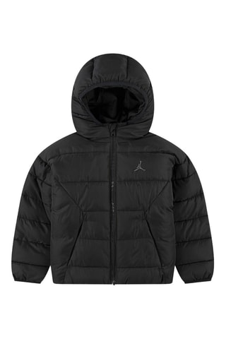 Doudoune à capuche - Noir - Noir
