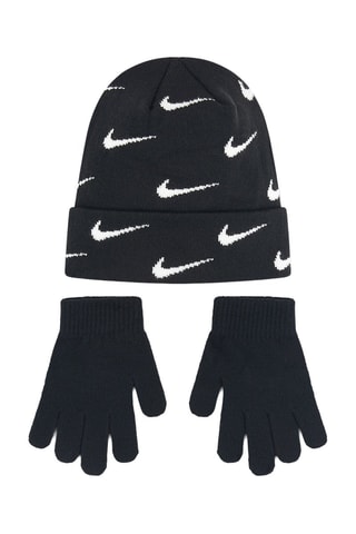 Bonnet et gants - Noir - Noir