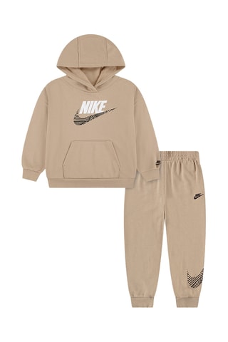 Sweat à capuche et pantalon - Nike - Beige