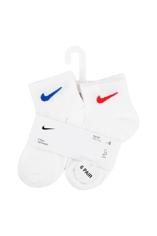 6 paires de chaussettes - Nike - Blanc