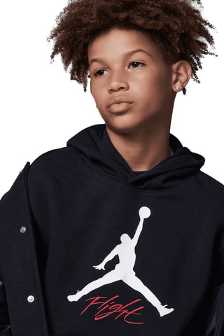Sweat à capuche - Jordan - Blanc, noir et violet
