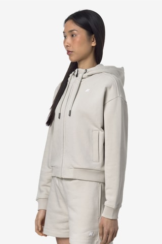 Sweat à capuche Arwen French Terry - Beige