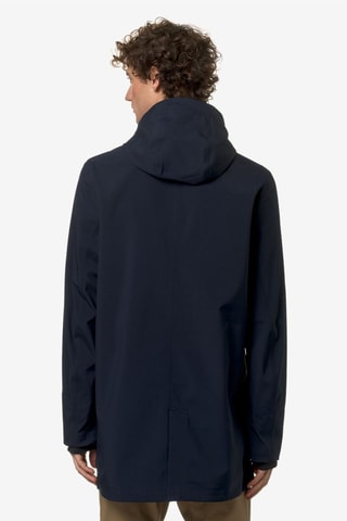 Imperméable à capuche Tommy Bonded - Bleu