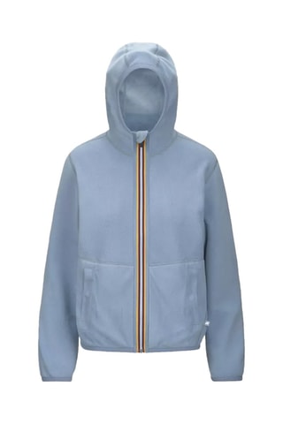 Veste à capuche - Bleu, jaune et noir