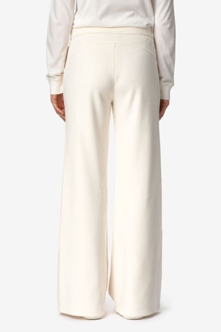 Pantalon en velours taille haute Jenny - Blanc