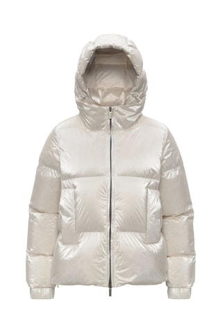 Doudoune à capuche Lethille Thermo Pearly - Blanc