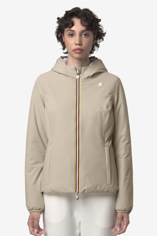 Coupe-vent à capuche Lily - Beige