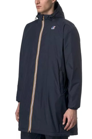 Parka à capuche Eiffel East Warm - Bleu