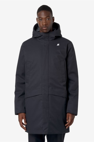Parka à capuche Jarno Twill - Bleu
