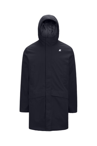 Parka à capuche Jarno Twill - Bleu