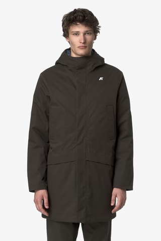 Parka à capuche Jarno Twill - Noir