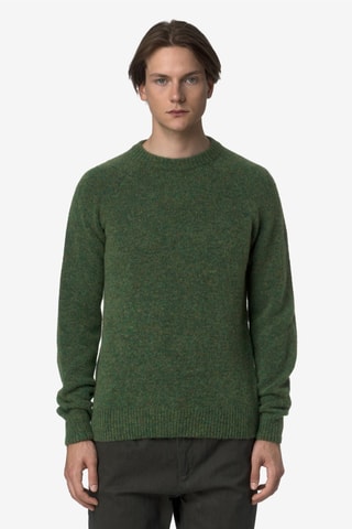 Pull en laine Renoult - Vert