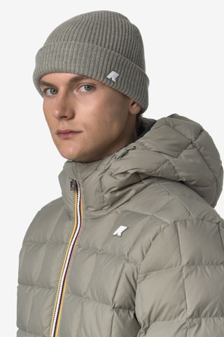 Bonnet en laine Brice - Vert