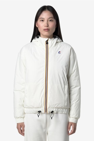 Blouson à capuche Le Vrai 4.0 Albine Ost - Blanc