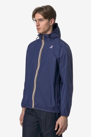 Veste pliable à capuche Claude - Bleu