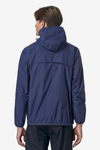 Veste pliable à capuche Claude - Bleu