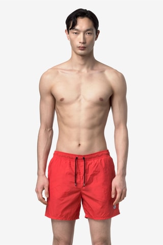Short de bain Le Vrai Olivier - Rouge