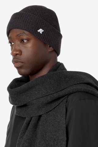 Bonnet en laine Brice - Noir