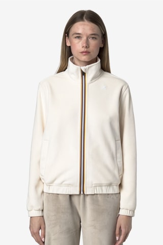 Veste en velours Viviette - Blanc