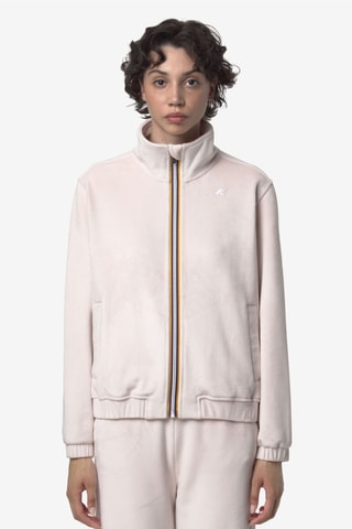 Veste en velours Viviette - Rose